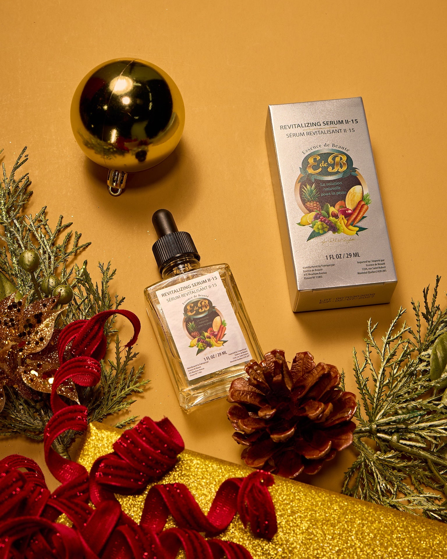 Sérum revitalisant II-15 – Essence de Beauté Montréal