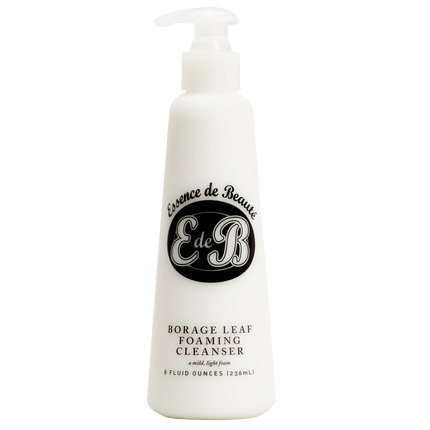 Mousse nettoyante aux feuilles de bourrache