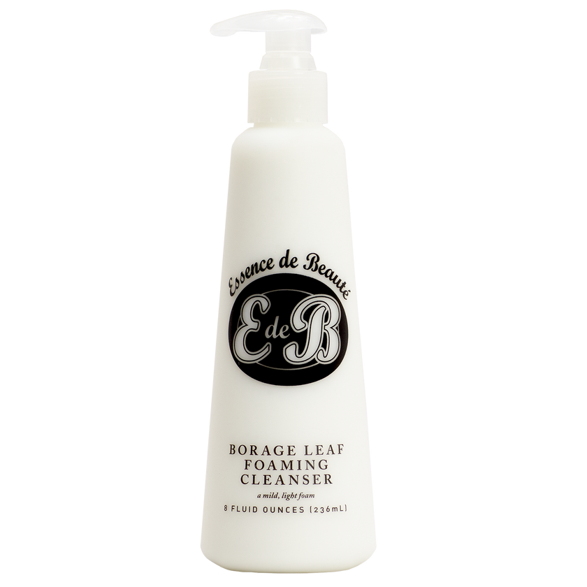 Limpiador espumoso de hojas de Borraja