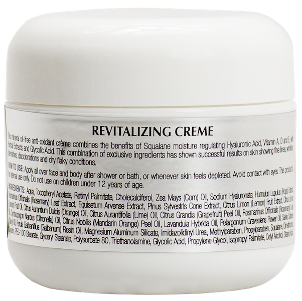 Crème revitalisante avec acide glycolique