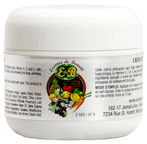 Crème revitalisante avec acide glycolique