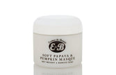 Mascarilla suave de papaya y calabaza
